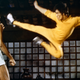 Abdul-Jabbar and Lee, filming together on Game Of Death